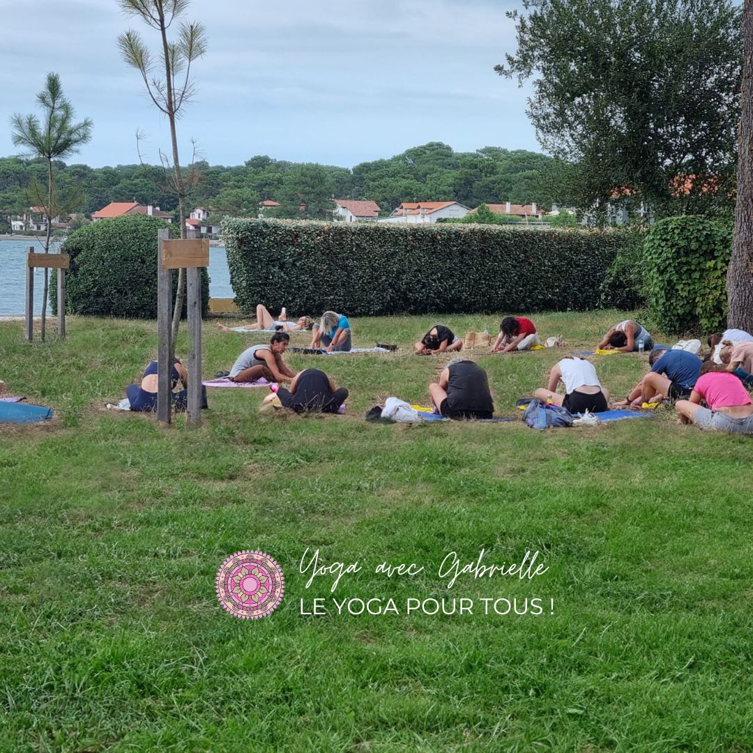 Yoga avec Gabrielle Hossegor