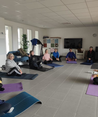 yoga avec Gabrielle Hossegor
