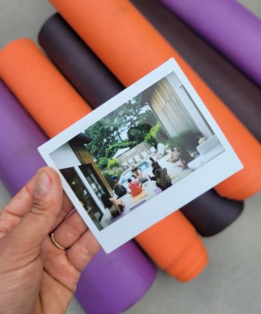 Yoga avec Gabrielle Hossegor